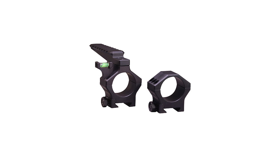 Hawkins Precision 35mm Heavy Tactical Scope Rings, 1.15in, Black, 913-0003