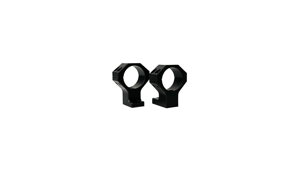 Hawkins Precision Featherweight Scope Ring, Defiance, 1in, Low, Black Anodized, 1in, 725-L-DEF-73-1