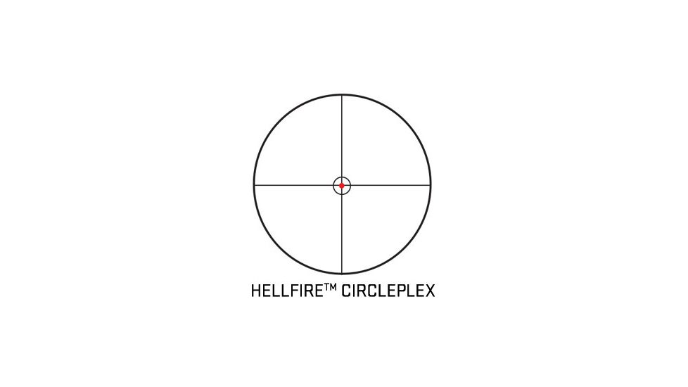 HellFire CirclePlex Reticle, Illuminated