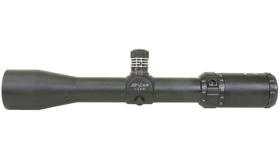 Hi-Lux 3-9 x 40mm Multi-Dial 30mm Tube Rifle Scope, Mil-Dot, Matte MD39X40MD