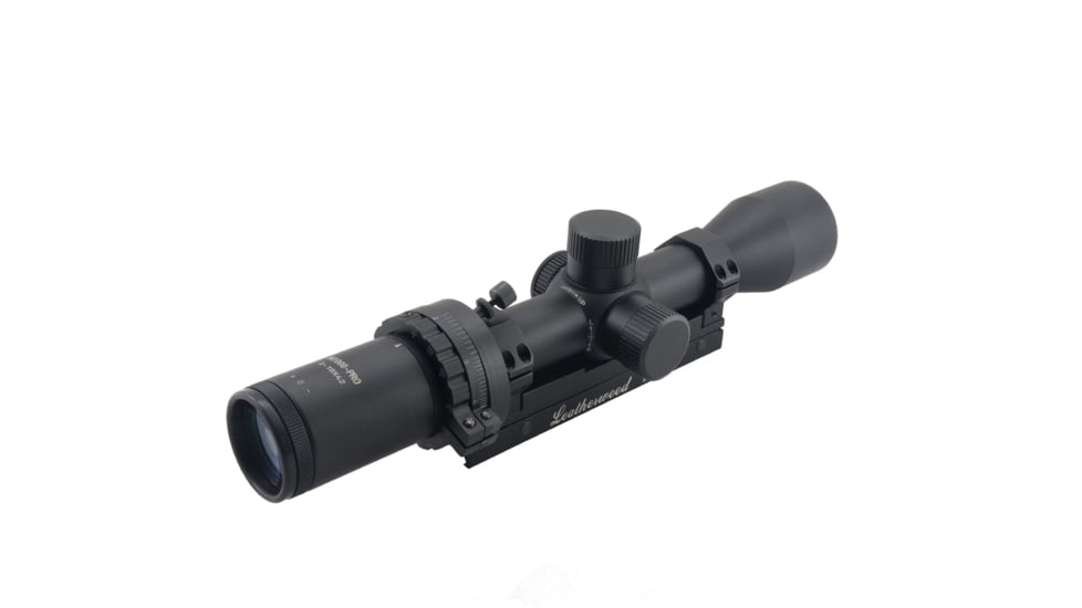 Hi-Lux ART M1000-PRO 2-10X42 Rifle Scope w/Green Illuminated HR1 MOA Reticle, Black, M1000-PRO