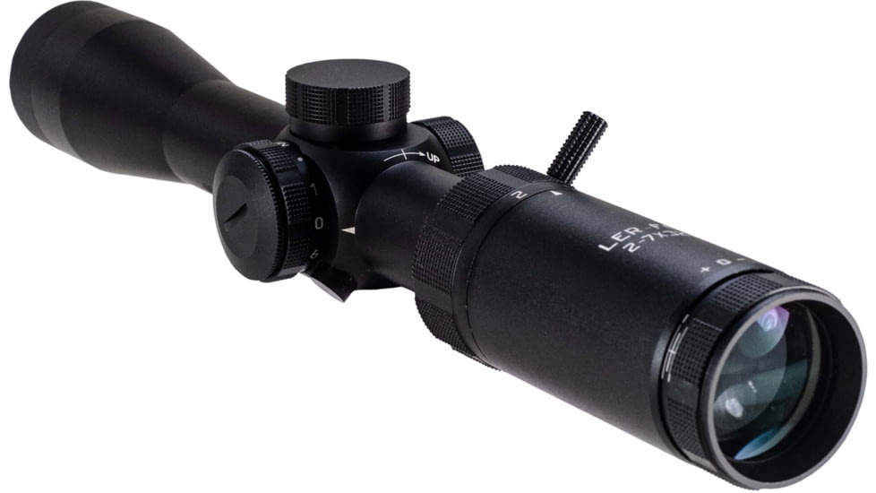 Hi-Lux Optics MK II Long Eye Relief 2-7x32mm 1 inch Tube Rifle Scope, Second Focal Plane