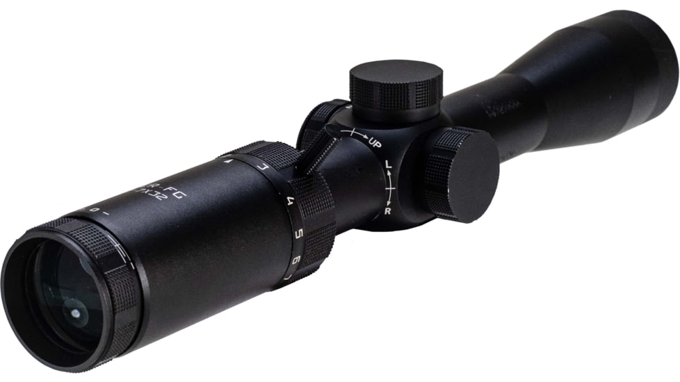 Hi-Lux Optics MK II Long Eye Relief 2-7x32mm 1 inch Tube Rifle Scope, Second Focal Plane