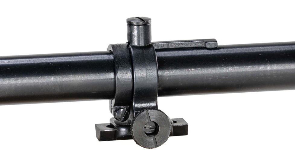 Hi-Lux Optics Malcolm 6X Short Rifle Telescope Adjustable Parallax, BPCR Mounts, Crescent Cuts, Matte Black, M634183P