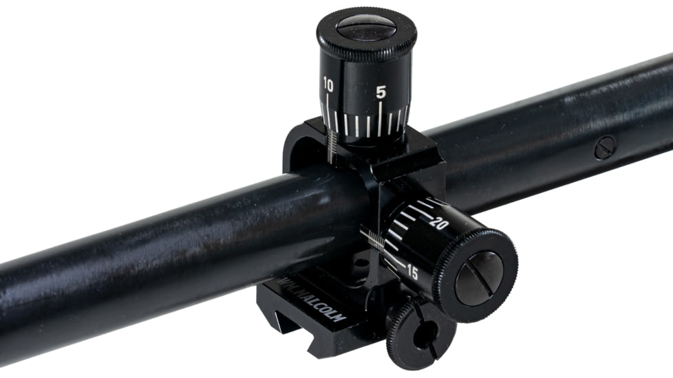 Hi-Lux Optics Malcolm Gen II Vintage Sniper Competition Rifle Scope, 8x31mm, 3/4in Tube, Fine Cross, Black, M8VSC