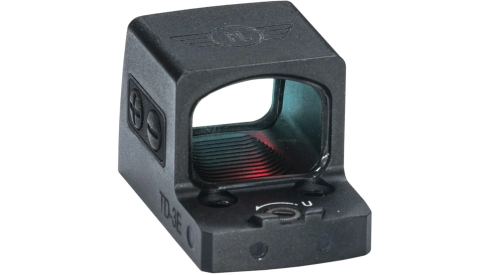 Hi-Lux Optics TD-3E Enclosed Reflex Red Dot Sight, 1x, 20x16 mm, Multiple Reticle, Matte Black, Small, TD-3E