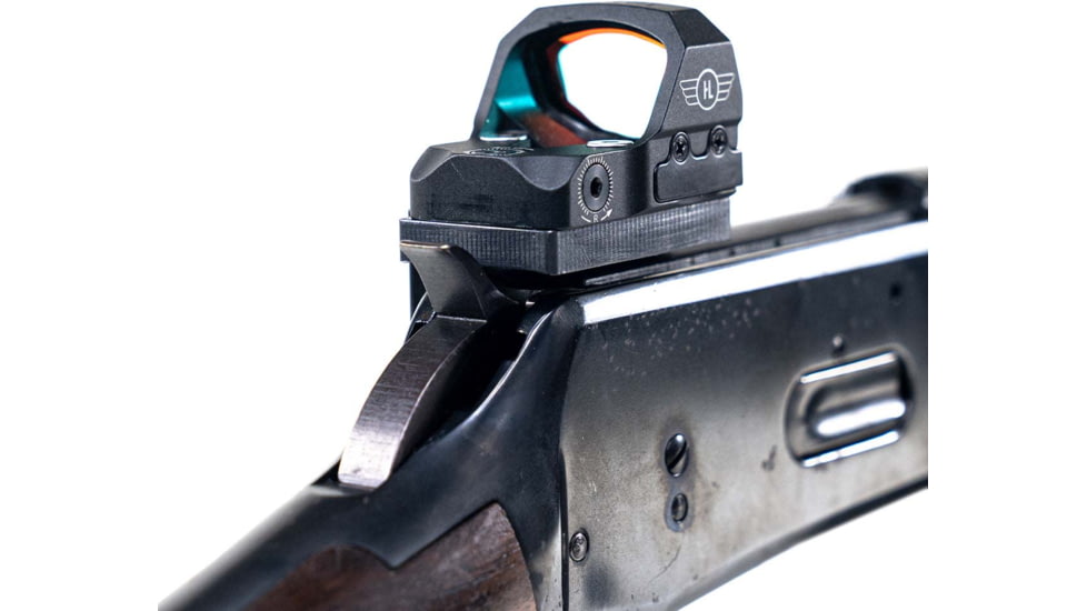 Hi-Lux Optics Winchester Lever Action Red Dot Base w/RMR Cut, Black, Small, WLRMT