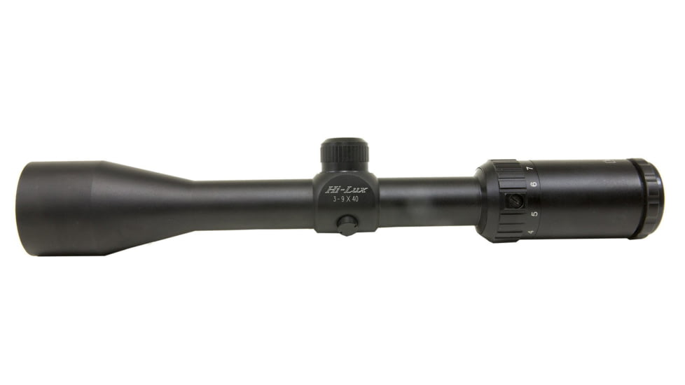 Hi-Lux Toby Bridges 3-9X40 Muzzleloader Rifle Scope, Matte Black, TB-ML39X40