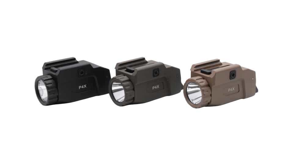 Hilight P4X 1150 Lumens LED Weapon Light, Lithium Ion, SIG Sauer P226, Springfield Armory XD-S, G 19, SIG Sauer P320, G 17, G 34, S&amp;W M&amp;P M2.0, Springfield Armory XD-M, Black, P4X