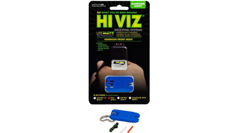 Hiviz GL2014 Fiber Optic Front Sight for Glock