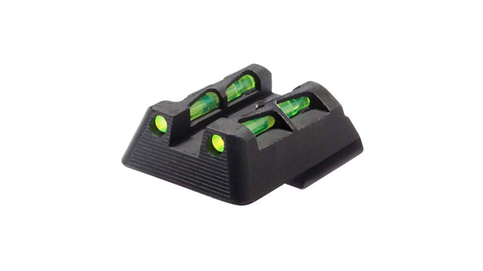 HiViz LITEWAVE Illuminated Rear Sight, Interchangeable