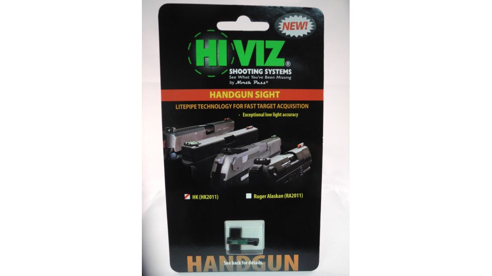 Hiviz HK2011-G, HK 45, 45C, P30,P30L,P2000 and P2000SK Fronts,Green HK2011-G