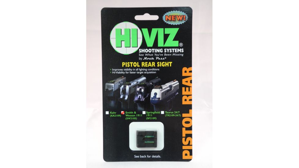 Hiviz SW2109-G, S&amp;W 1911 Rear Sight Green SW2109-G