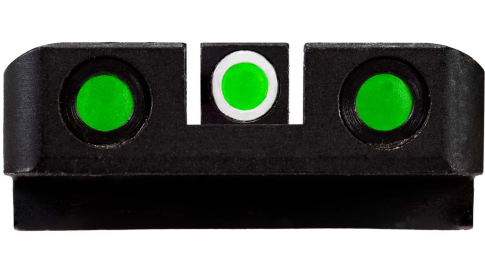 HiViz LiteWave H3 Tritium/Litepipe Pistol Night Sight Set - Fits All Springfield Armory XD, XDS, XDE, XD-M, Except XD 5.25