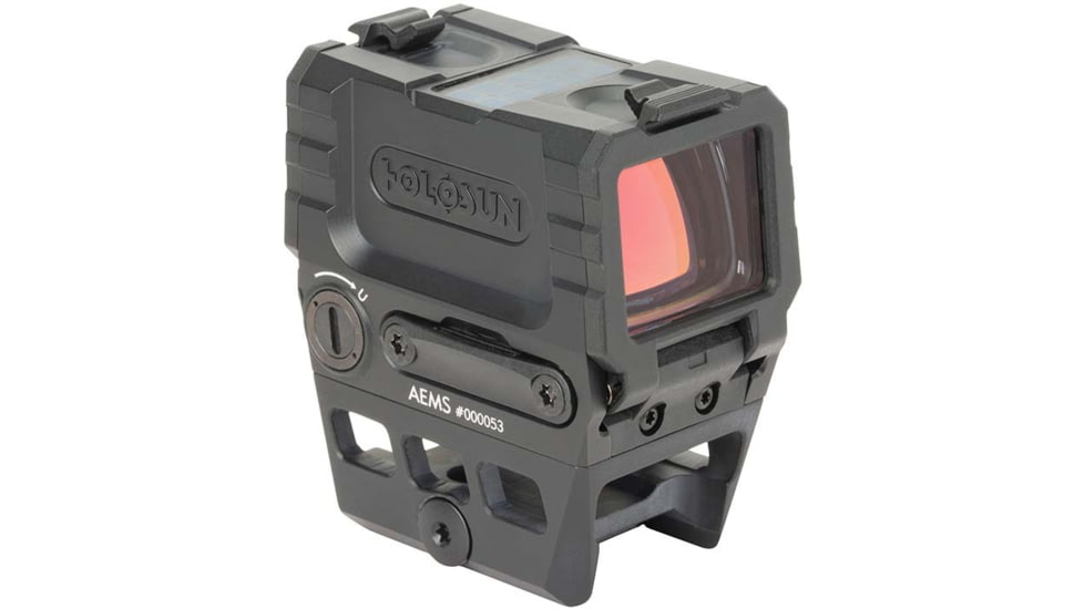 Holosun Advanced Enclosed Micro Reflex Red Dot Sight, 1x 1.1 x 0.87 in, 2 MOA Red Dot Reticle, Black Anodized, AEMS-211301