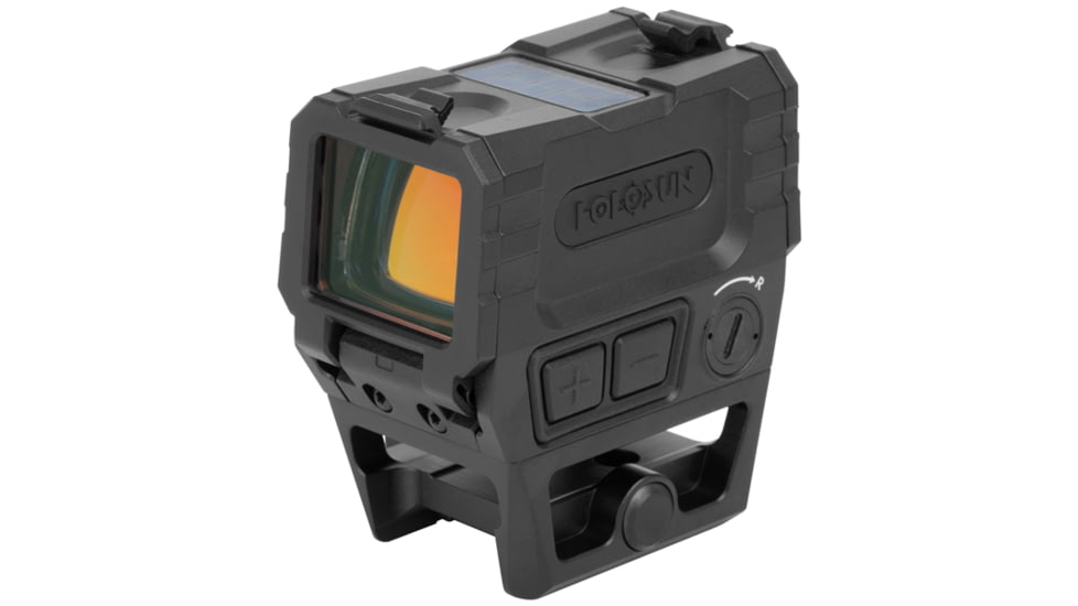 Holosun AEMS CORE X2 1x 1.1x0.87in Reflex Red Dot Sight, Gold 2 MOA Dot Reticle, Black AEMS-CORE-X2-GD