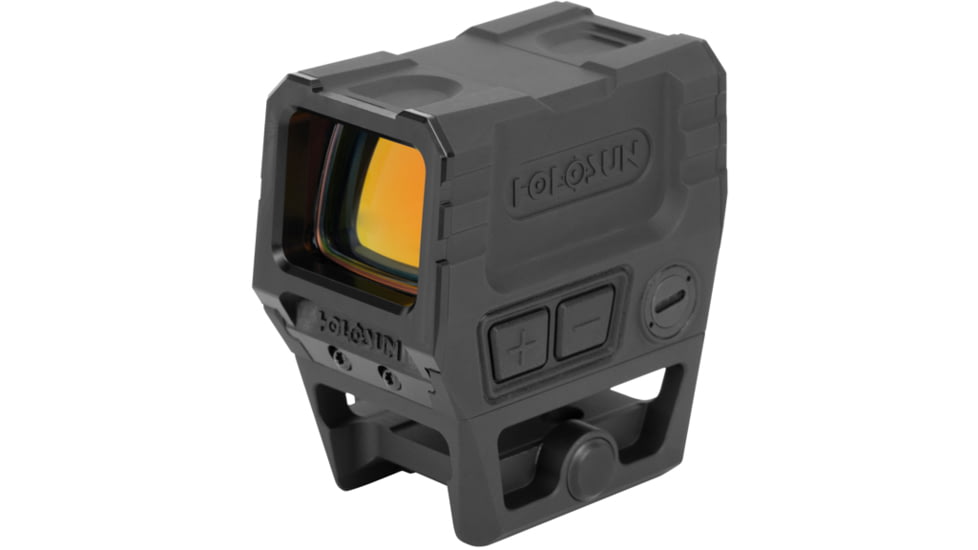 Holosun AEMS CORE X2 1x 1.1x0.87in Reflex Red Dot Sight, Gold 2 MOA Dot Reticle, Black AEMS-CORE-X2-GD