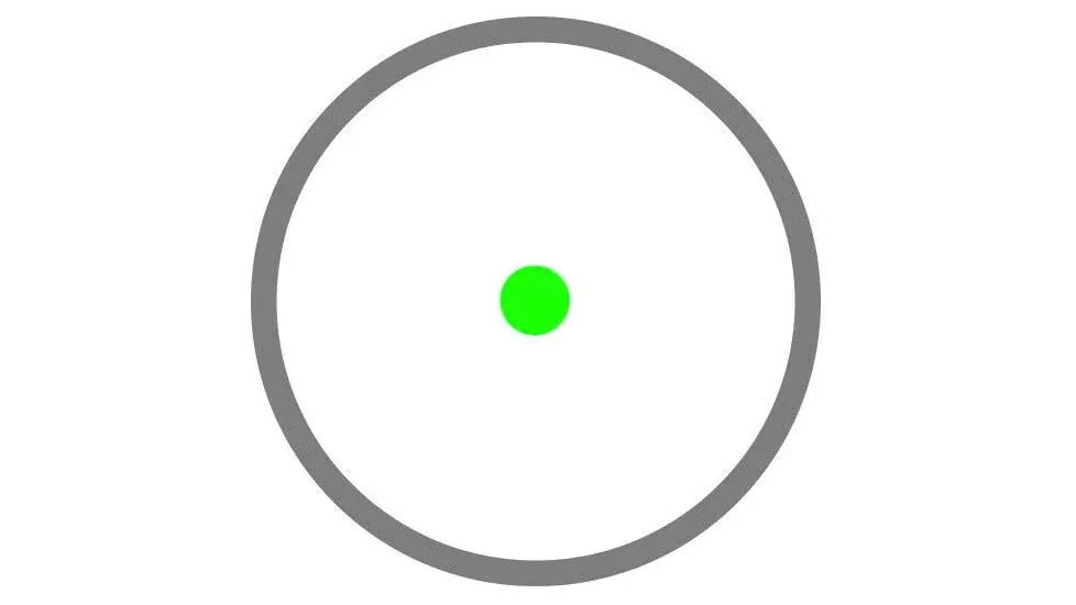 Holosun ARO-EVO 1x26mm Reflex Red Dot Sight, Green 2MOA Dot Reticle, Black, ARO-EVO-GR2
