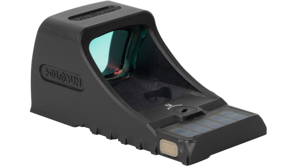 Holosun Carry CZ P10 Solar Charging 1x0.9 Green Dot Sight, Multi Reticle, Black, SCS-P10-GR