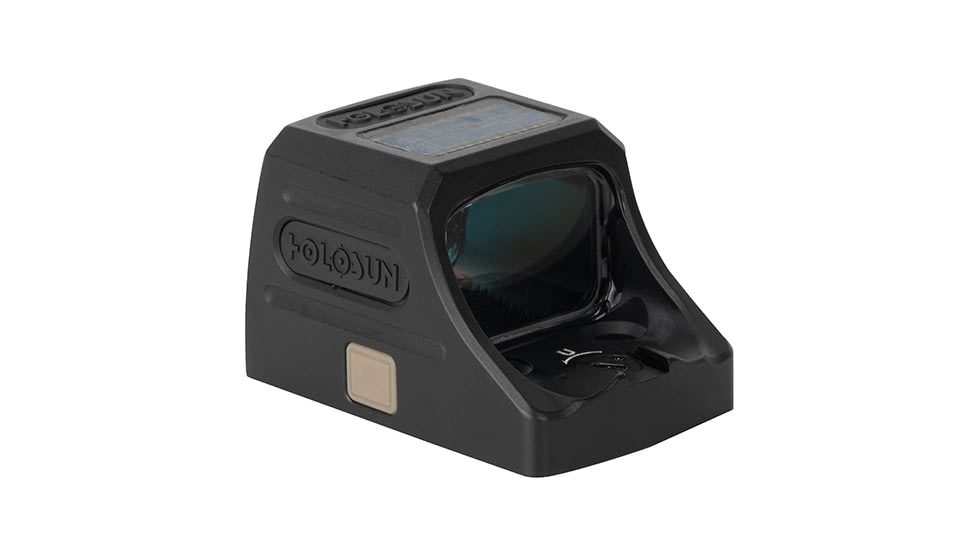 Holosun Carry Solar Charging 1x Green Dot Sight, Multi Reticle, Black, SCS-CARRY-GR