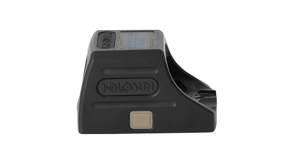 Holosun Carry Solar Charging 1x Green Dot Sight, Multi Reticle, Black, SCS-CARRY-GR