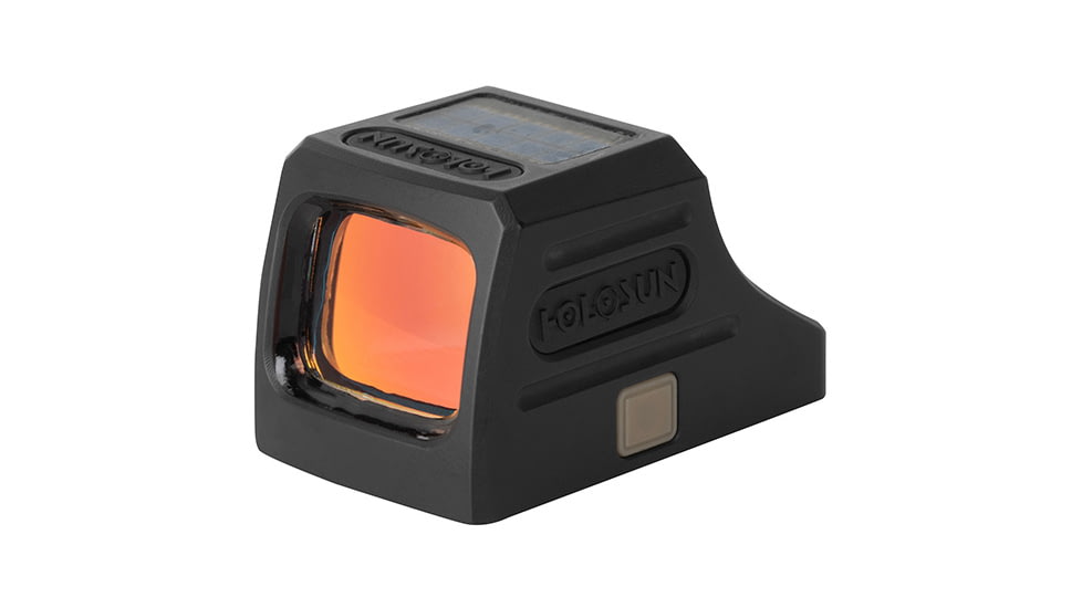 Holosun Carry Solar Charging 1x Green Dot Sight, Multi Reticle, Black, SCS-CARRY-GR
