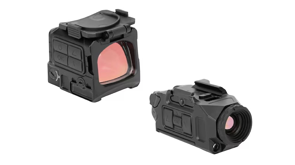 Holosun DPS-TH Digital Pistol Reflex Red Dot Thermal Fusion Sight, 50fps, 640x480, 2 MOA Dot/65 MOA/32 MOA Circle Dot Multi-Reticle Black, DPS-TH