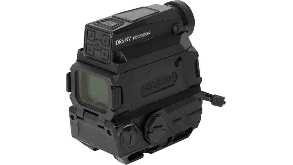 Holosun DRS-NV Digital Red Dot Night Vision Fusion Sight, 1024x768 Resolution, 60hz, 2 MOA Dot/65 MOA Circle Red Reticles, Black, DRS-NV