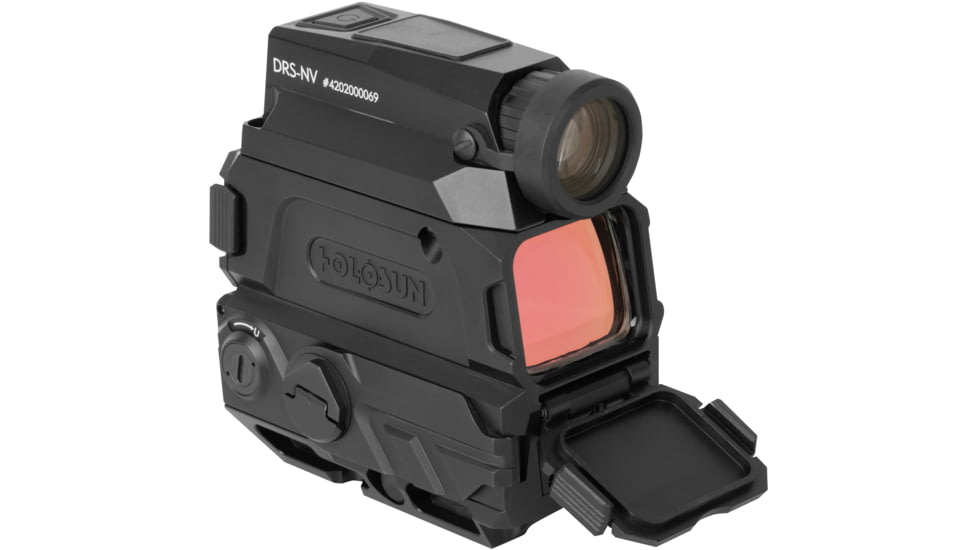 Holosun DRS-NV Digital Red Dot Night Vision Fusion Sight, 1024x768 Resolution, 60hz, 2 MOA Dot/65 MOA Circle Red Reticles, Black, DRS-NV