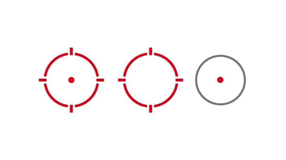 Holosun DRS-NV Digital Red Dot Night Vision Fusion Sight, 1024x768 Resolution, 60hz, 2 MOA Dot/65 MOA Circle Red Reticles, Black, DRS-NV