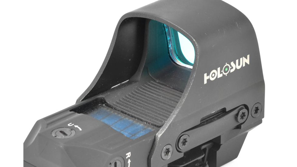 Holosun Flagship Open Reflex 2MOA Dot / 65MOA Ring, Black, HE510C-GR ELITE