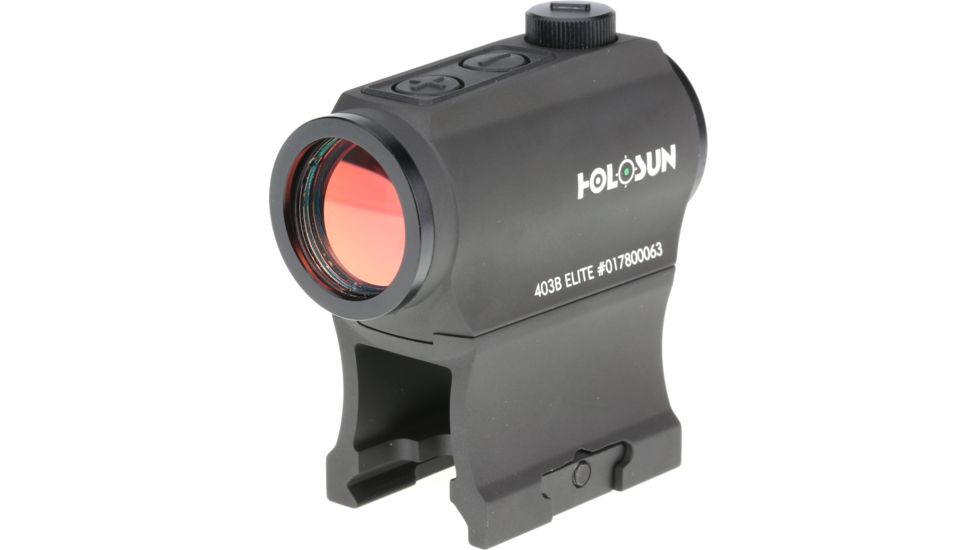 Holosun Green LED 2MOA Dot, Black, HE403B-GR ELITE