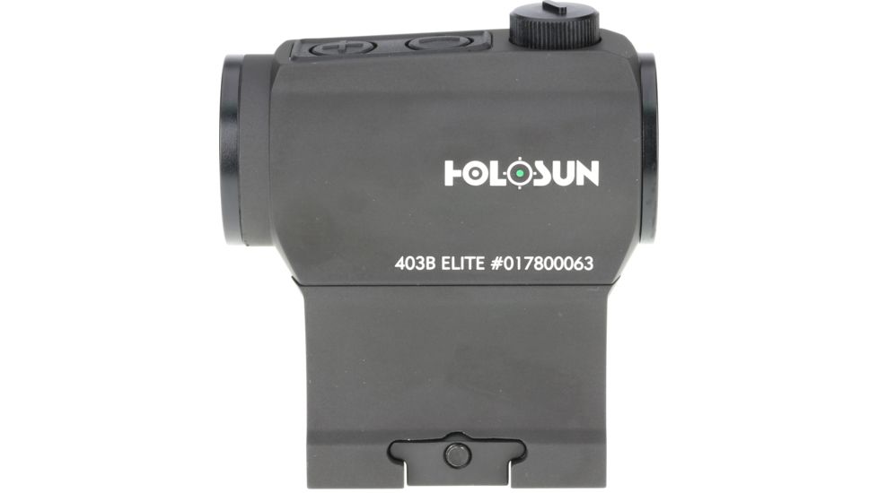 Holosun Green LED 2MOA Dot, Black, HE403B-GR ELITE