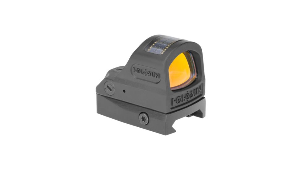 Holosun HE508T Elite Series Micro Red Dot Sight, 1x, 2 MOA Dot/32 MOA Ring, CR2032 Battery, Black, HE508T-GR, Black, HE508T-GR