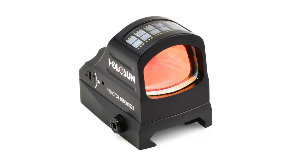 Holosun HS407C Micro Red Dot System, Black, HS407C