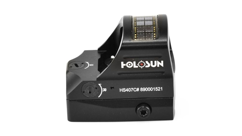 Holosun HS407C Micro Red Dot System, Black, HS407C