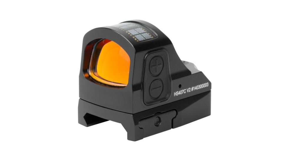 Holosun HS407CO-V2 Red Dot Sight, 8 MOA Circle, Black, HS407CO-V2