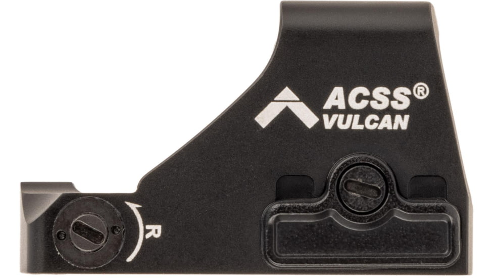 Holosun HS507K Compact Pistol Reflex Red Dot Sight, 2x 0.58 x 0.77 in, MOA Red ACSS Vulcan Reticle, Black, HS507K-X2-ACSS