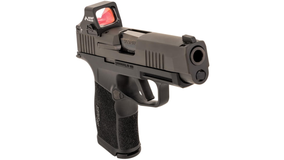 Holosun HS507K Compact Pistol Reflex Red Dot Sight, 2x 0.58 x 0.77 in, MOA Red ACSS Vulcan Reticle, Black, HS507K-X2-ACSS