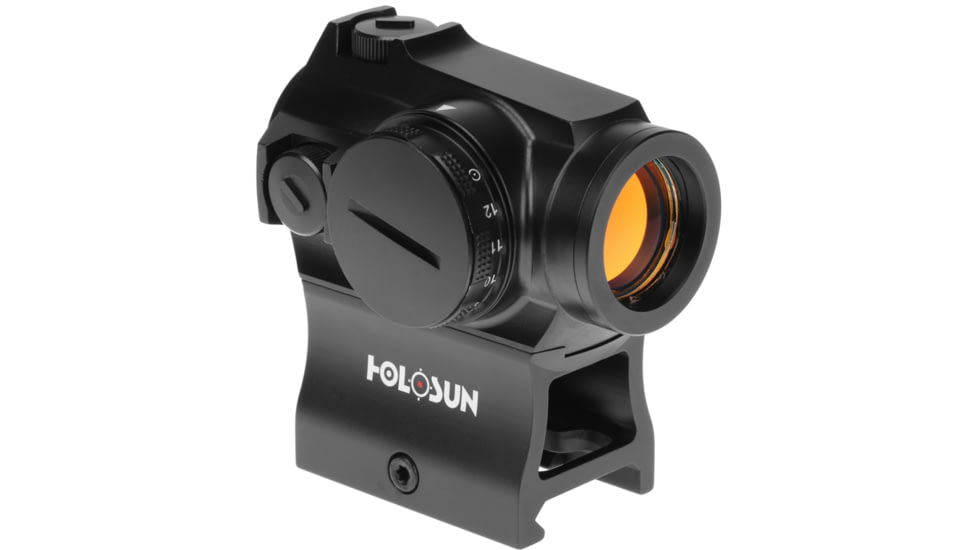 Holosun Micro Red Dot Sight, 2 MOA &amp; 65MOA Ring Reticle, MAO, Black, HE503R-GD
