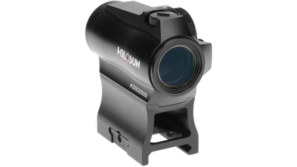 Holosun Micro Red Dot Sight, 2 MOA &amp; 65MOA Ring Reticle, MAO, Black, HE503R-GD