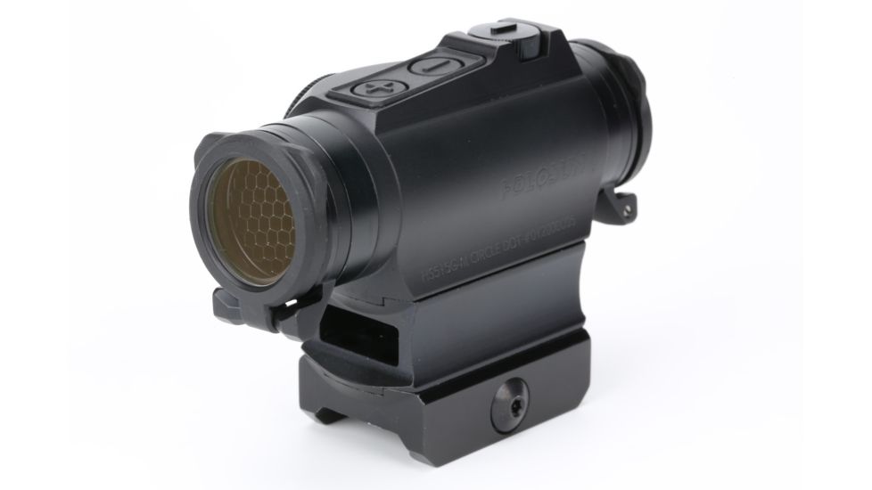 Holosun Elite 65 MOA Circle / 2 MOA Dot Reticle Green LED Dot Sight, Black, HE515GM-GR Elite