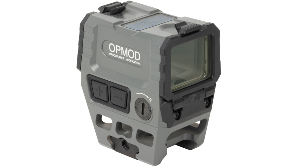 Holosun OPMOD AEMS Reflex Red Dot Sight, Red 2 MOA Dot and 65MOA Circle, Wolf Gray, AEMS-RD WG
