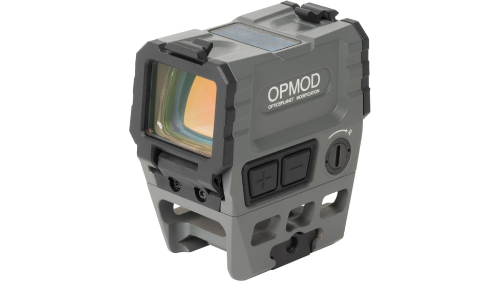 Holosun OPMOD AEMS Reflex Red Dot Sight, Red 2 MOA Dot and 65MOA Circle, Wolf Gray, AEMS-RD WG