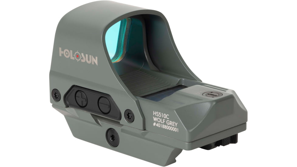 Holosun OPMOD HS510C Red Dot Sight, Red MRS, 2 MOA Dot, Wolf Grey, HS510C-GY