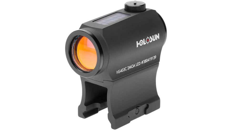 Holosun Paralow Red Dot Sight, 2 MOA Dot Reticle, Black, HS403C