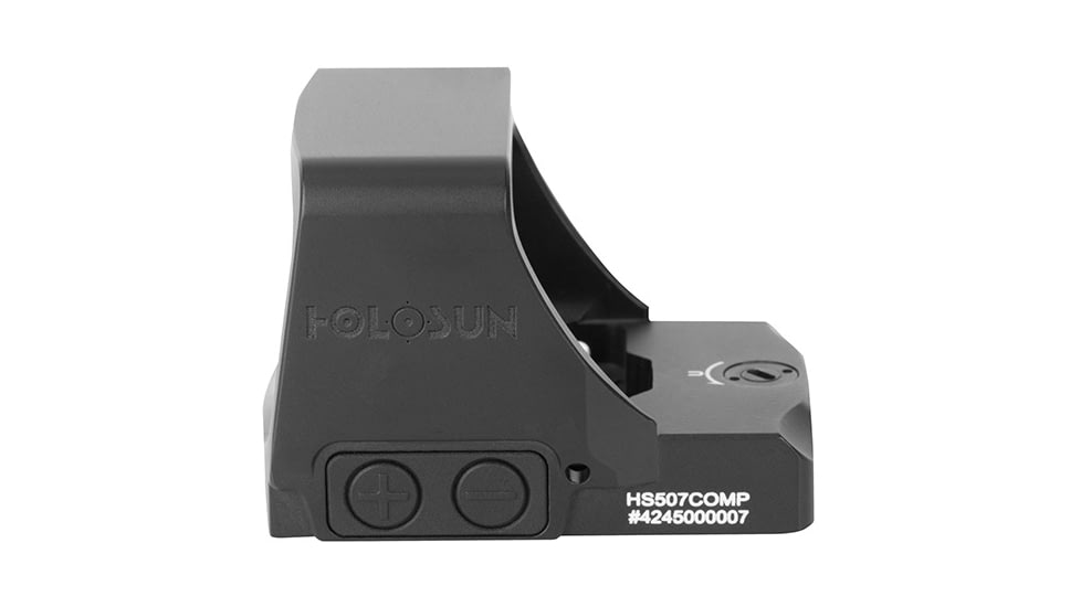 Holosun Ronin 507COMP 1x1.1 Reflex Green Dot Sight, Competition Reticle, Black, RONIN-HE507COMP-GR