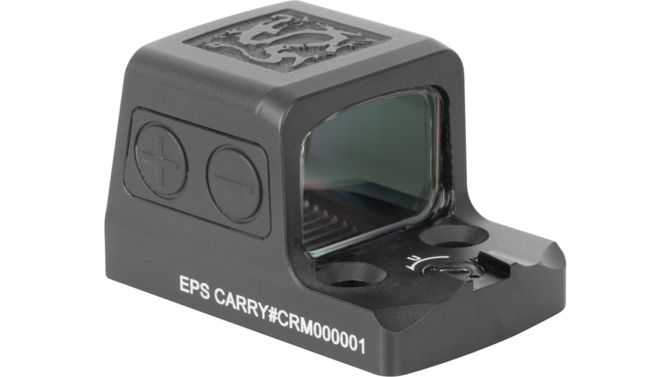 Holosun Ronin Carry Enclosed Pistol 1x Reflex Green Dot Sight, Multi Reticle, Black, RONIN-EPS-CARRY-GR-MRS