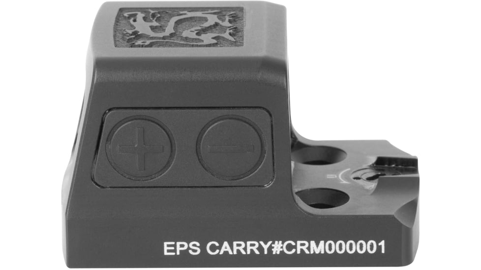 Holosun Ronin Carry Enclosed Pistol 1x Reflex Green Dot Sight, Multi Reticle, Black, RONIN-EPS-CARRY-GR-MRS