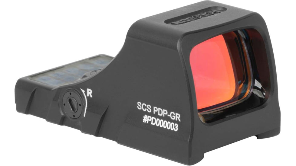 Holosun SCS Solar Charging Sight for Walther PDP 2.0, 2 MOA Dot/32 MOA Circle Green Reticles, Black, SCS-PDP-GR